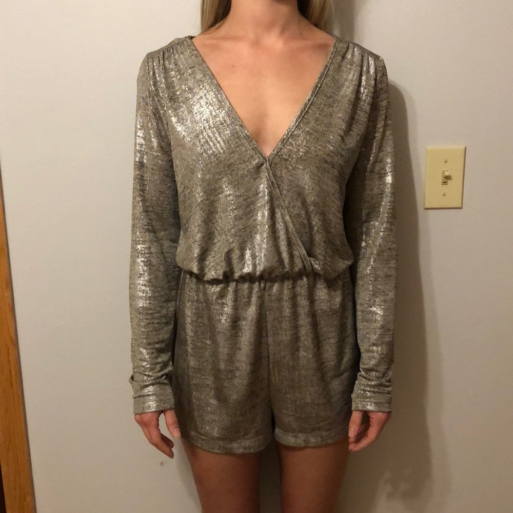 Silver Romper